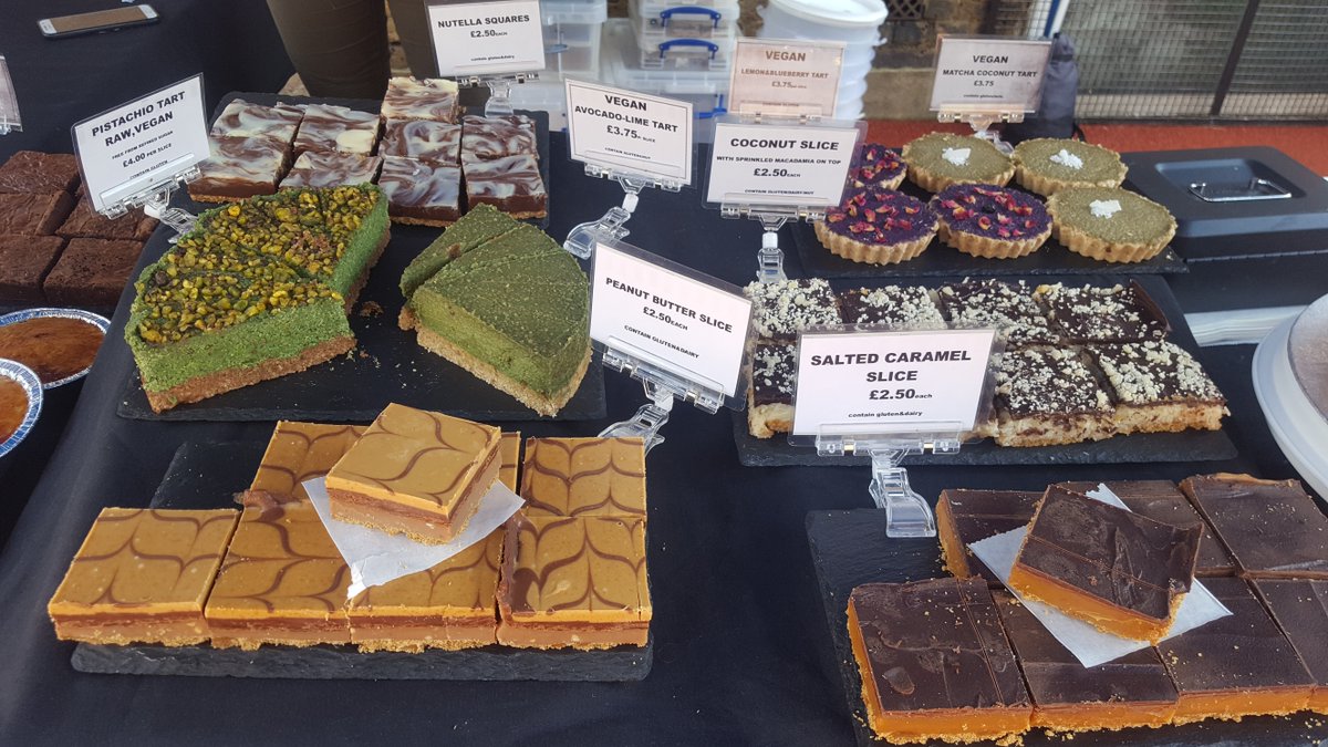 Find all of the #glutenfree goodies at #Hampstead market this weekend thanks to Bakings.