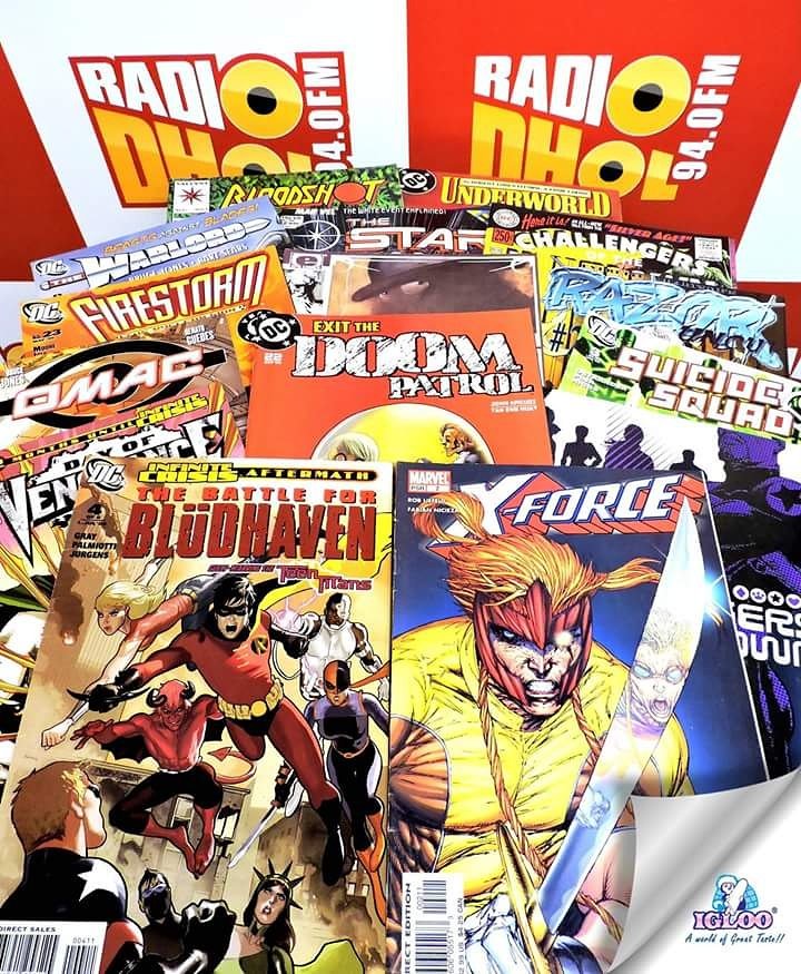 radiodhol's tweet photo. The contest #NameThatThing will happen tonight at 10pm on @Host_Kaisar 's show. Participate to win stuff from @JamilsComicsJCC 
#radiodhol https://t.co/HJyyaft0nG
