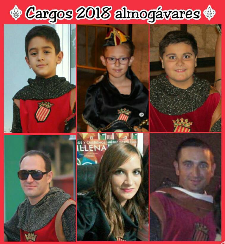Ya tenemos #cargos2018 #almogavares @JCF_Villena