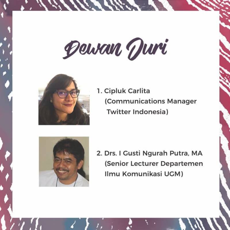 [PRAHASTA]
Prahasta (Pertempuran Humas Nusantara) tahun ini mengangkat isu "Credence with Netizen".

kunjungi kami di:
ig : <a href="/ajisakaugm/">Ajisaka UGM 2026</a>