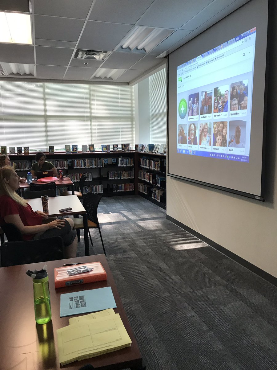 lhboyd_SBTS's tweet photo. Getting to know each other at our staff meeting! #flipgridfever #terrasettigerpride @TerrasetES https://t.co/ZUqlDbZVQC