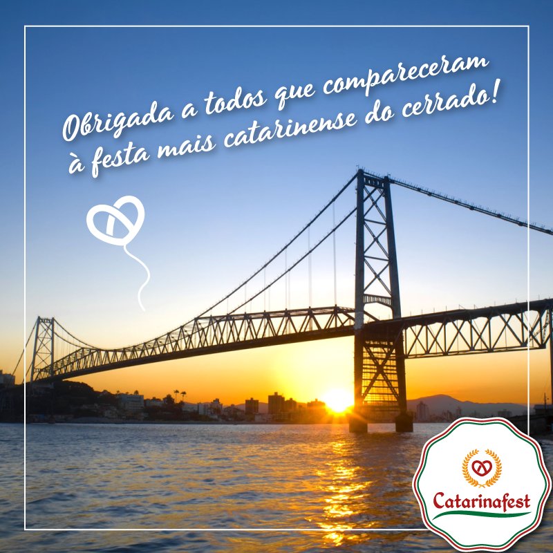 catarinafest's tweet photo. E a Catarinafest chega ao fim. Obrigada a todos que puderam comparecer! ❤
#Catarinafest #SantaCatarina #Brasília https://t.co/m7xRp2Q2VZ