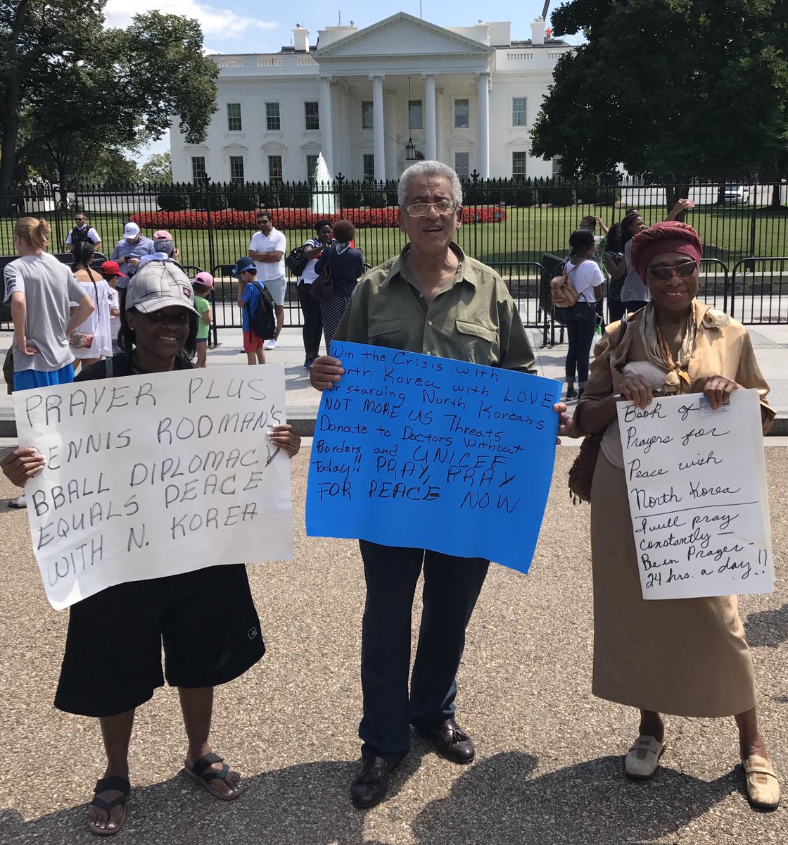 RockyTwyman's tweet photo. TRUMP, PLS. SEND RODMAN, JOET AND ROCKY'S PRAY AT PUMP GROUP TO N.KOREA NOW TO PREVENT NUKE WAR.
#markknoller #CBSSundayMorning #wusa #cbs https://t.co/ntZqWZ9YdE
