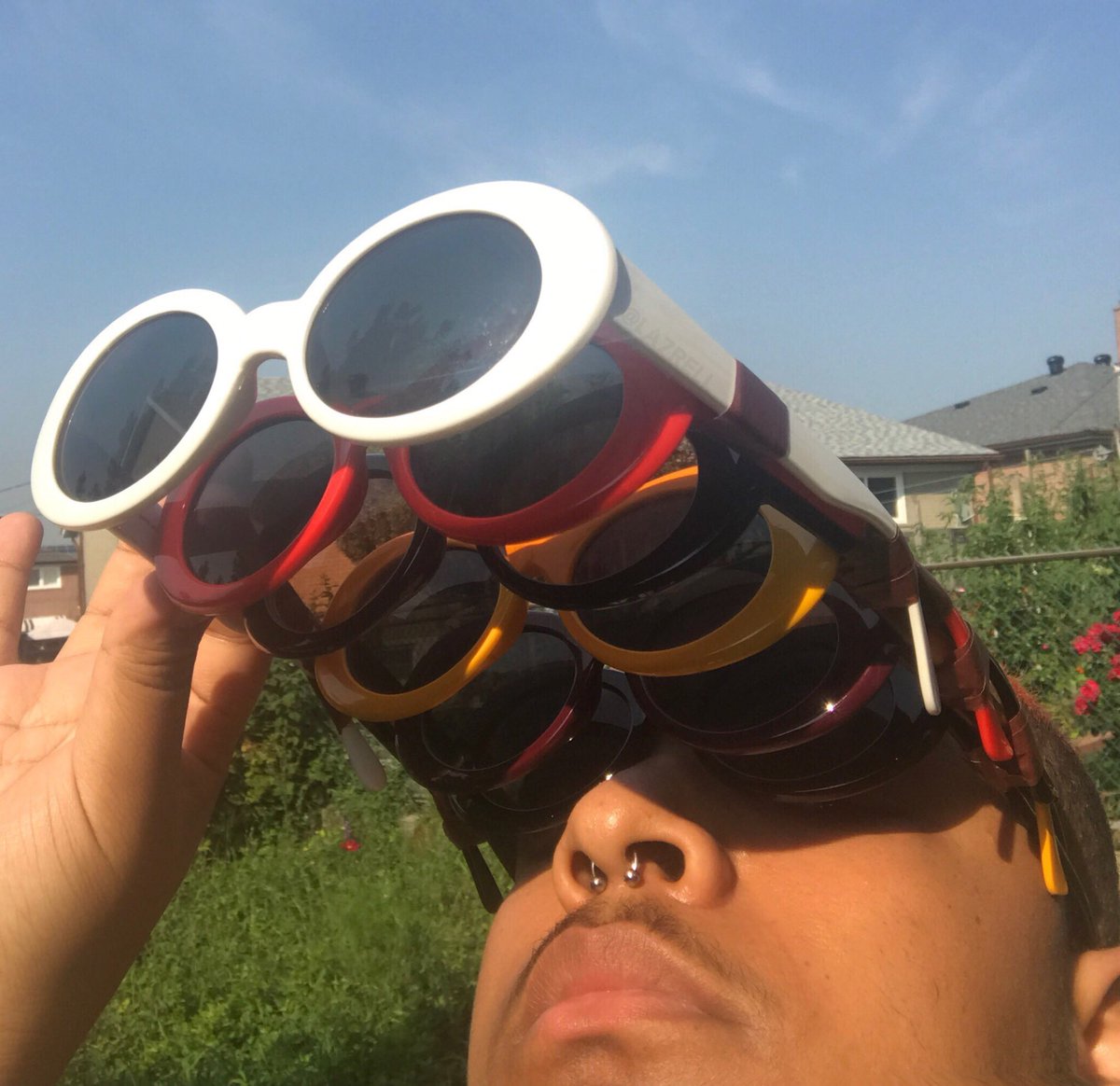 nulayr's tweet image. I got my clout up just in time for the #SolarEclipse2017