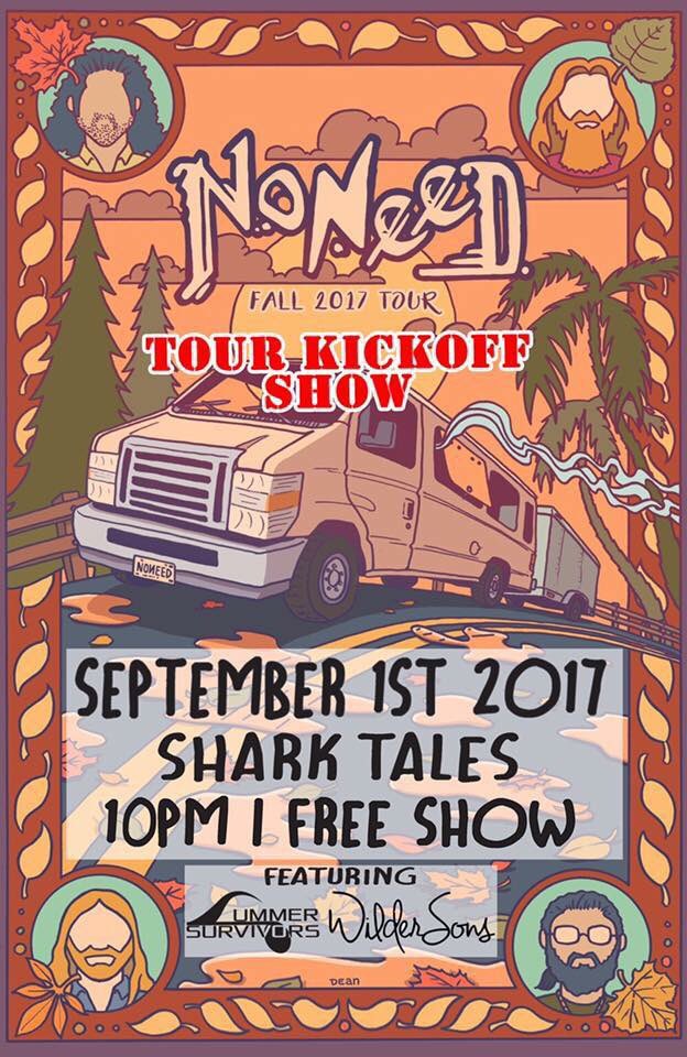 WILDERSONSBAND's tweet photo. ST Petersburg, FL! We'll be joining @noneedmusic and @SummerSurvivors Sept 1st at Shark Tales. Let's hang 🤙 https://t.co/fl0hARL96s