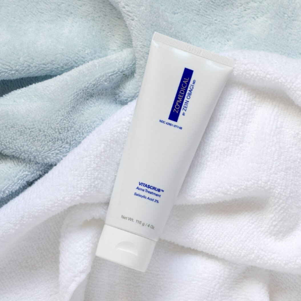 dermagurusa's tweet photo. Banish blemishes while exfoliating with Vitascrub.
#zoskinhealth #zoskinstockists #blemish #skincaretips #medicalaesthetics #beauty https://t.co/iMhGLuff33