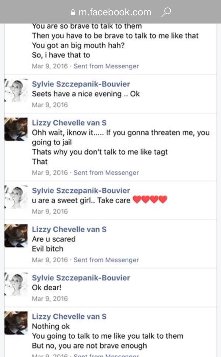 TorturbyDesign's tweet photo. @Iysdectic SAY WHAAAAAT ?? SO HERE SYLVIE IS NOT "BRAVE ENOUGH"  ... THEN "WTF IS WRONG WITH U PSYCHO CUNT ARGUING WITH MY LIT 16 yrs OLD LIT SIS"???? https://t.co/7g4P5Xou4k