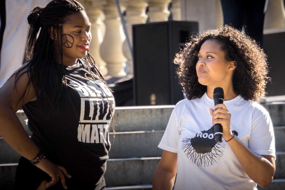 500 people came to the WV state capitol to say loud and clear,   #BlackLivesMatter in WV (facebook.com/pg/fightingfox…  for full album)