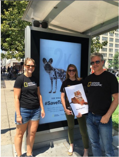 MYLED_pl's tweet photo. 👆Kampania DOOH National Geographic podnosi świadomość na temat zagrożonych gatunków zwierząt! 😉
#DOOHdziała #MYLED #mocekranów #digital #OOH https://t.co/00suoWhNzJ