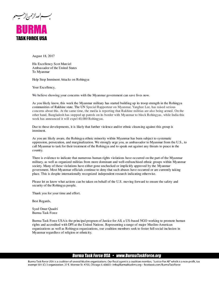 USA Burma Task Force tweet media