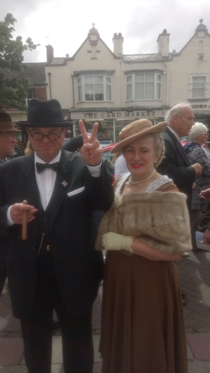 <a href="/CllrCheryl/">Cheryl</a> @lytham1940s Thank you for inviting Mrs Churchill and I to be part of the event again. Already looking forward to next year!