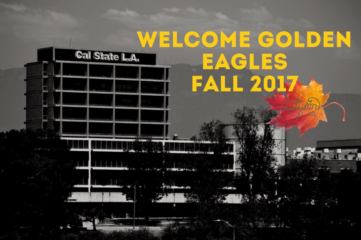 eccocsula's tweet photo. Classes start today at #CalStateLA !! https://t.co/RXII3CbbXc