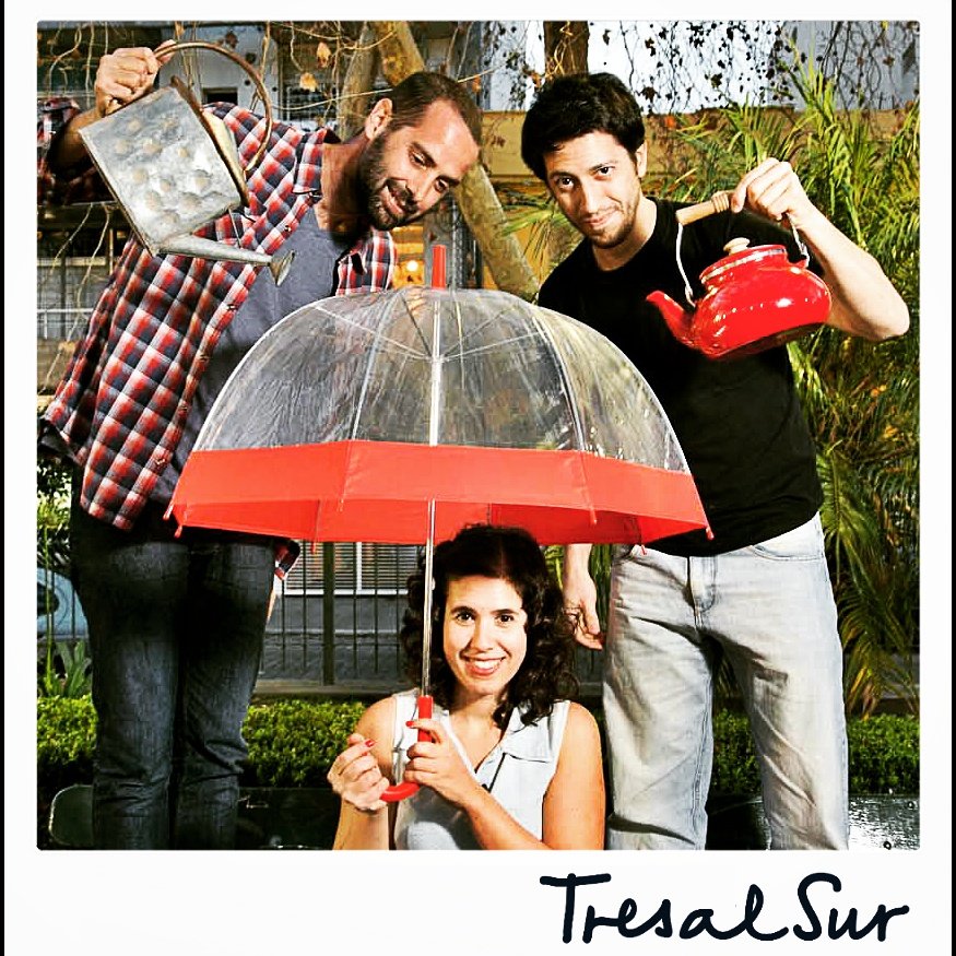 Sábado  26/8, 23hrs. Tres al Sur en La vieja guarida
Canciones nuevitas canciones de más antes, canciones que nos gustan, que nos llaman...