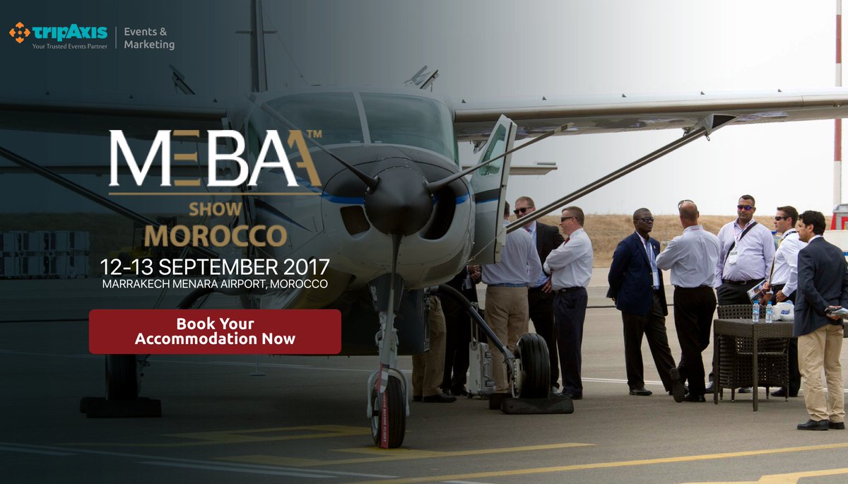 TripAxisEvents's tweet photo. Are you attending #MebaaMorocco 2017? For accommodation please contact Randy or Saoussane 📧info@tripaxisevents.com @MEBAAMorocco @MEBAAshow https://t.co/4EJ6LmCogv