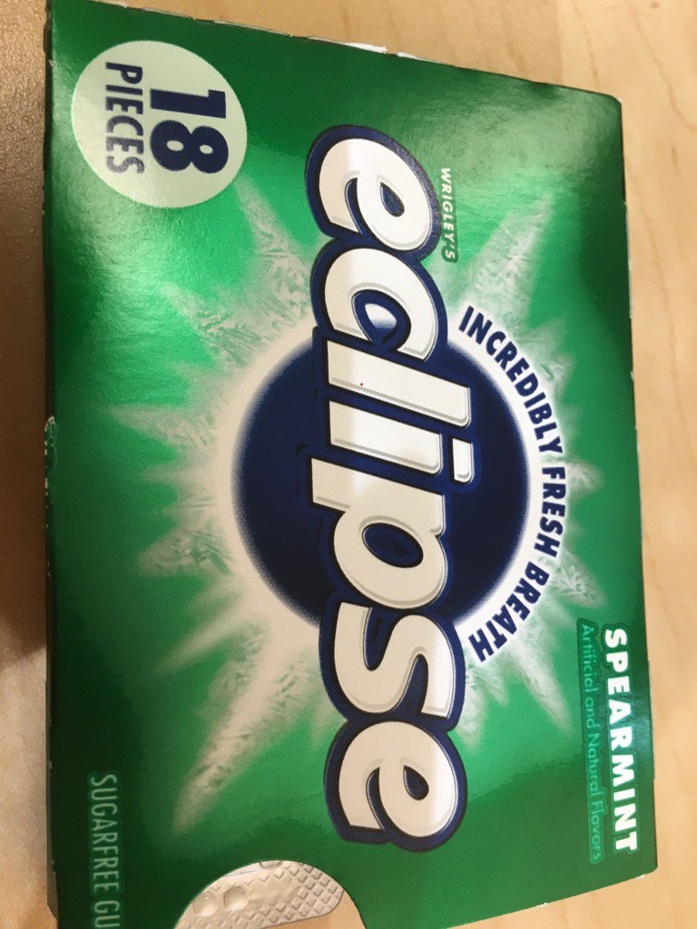 lujournalism's tweet photo. My gum of choice today. #LUEclipse https://t.co/IbRLDMsVp6
