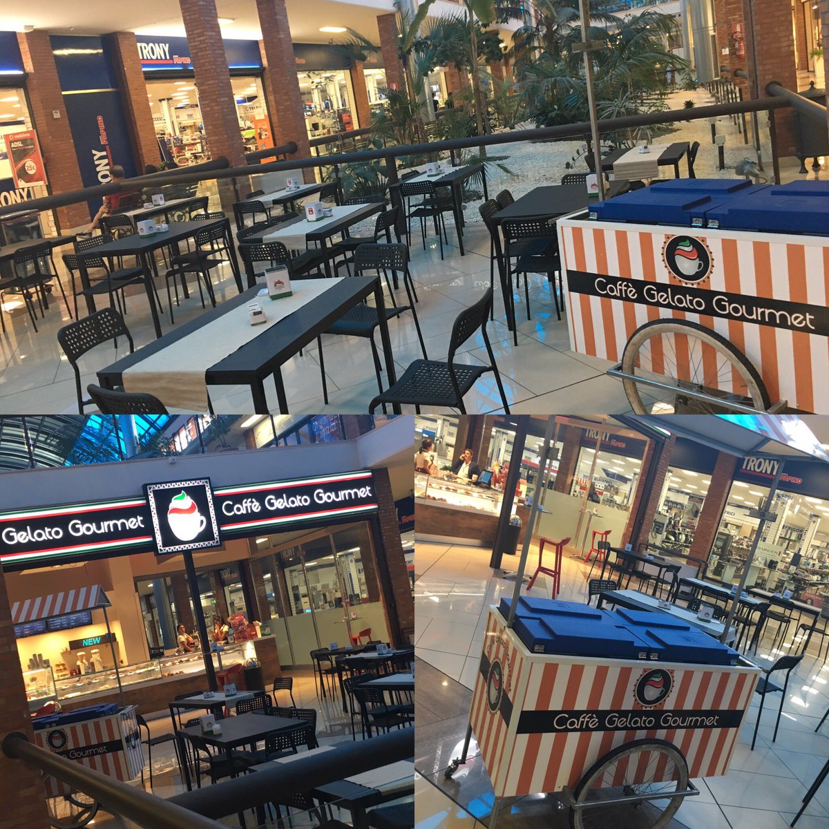 IPortali's tweet photo. Apre ai Portali Caffè Gelato Gourmet: la nuova ristorazione in Galleria per una pausa di gusto di qualità!!
#iportali #newopening https://t.co/aukXGrsAbC