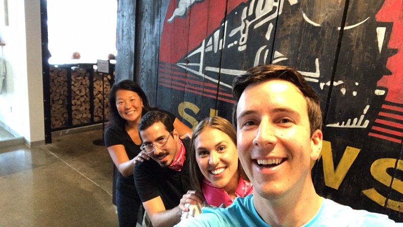 DistelWolfe's tweet photo. Shout out to @SlowsGR — our #scavengerhunt teams stopped by your mural last week (&amp; may have enjoyed a beer or two!) #teambuilding https://t.co/Yf4HPvhnGu