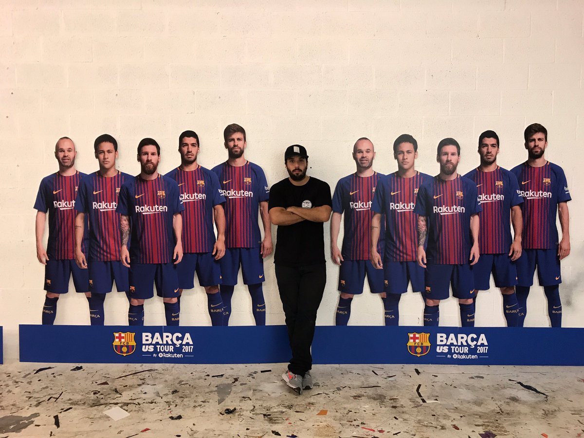 FC Barcelona US tour 2017 binickimaging.com
