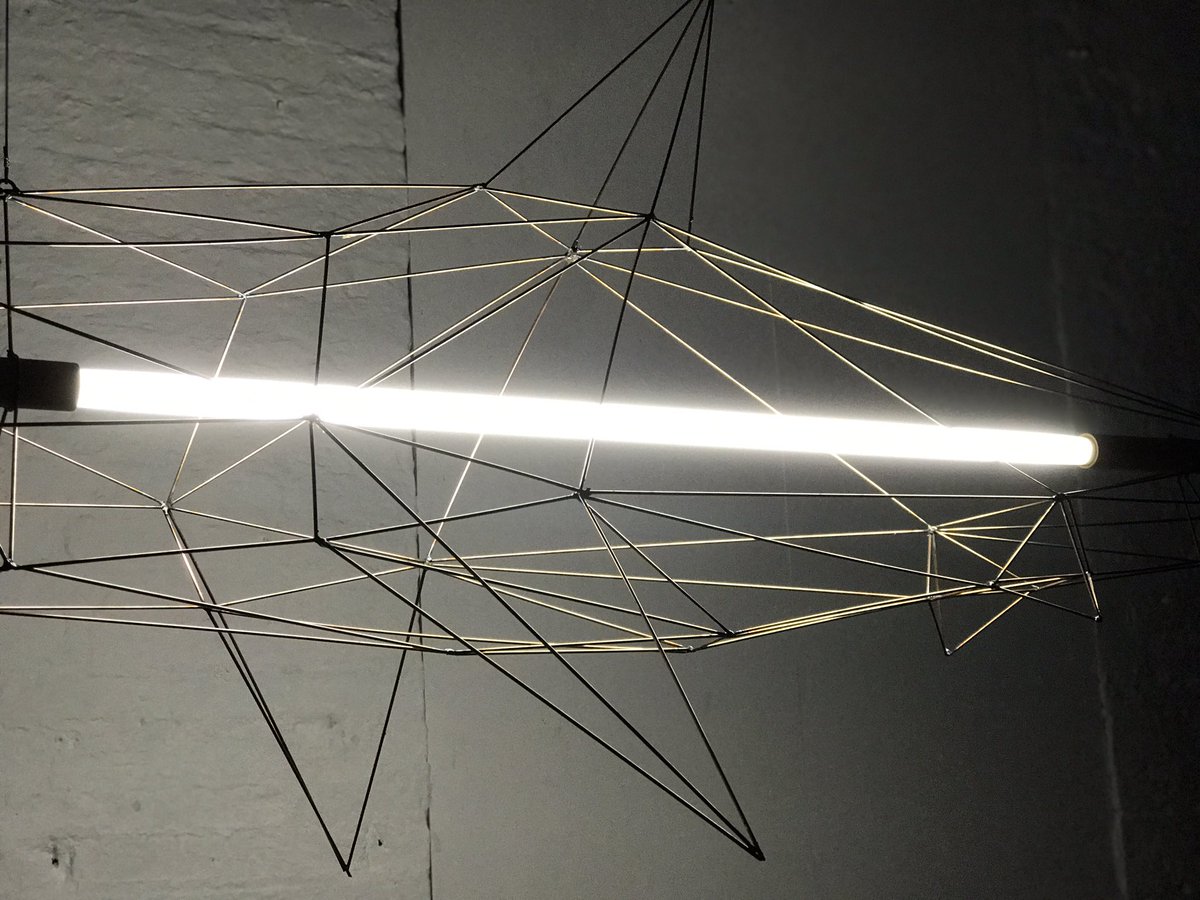 lazerian's tweet photo. Shark 02 steel wireframe with integrated neon tube, this one is SOLD but I'm going to do a series, if you want one get in touch 🙏🏼 https://t.co/vKSIaFxDzu