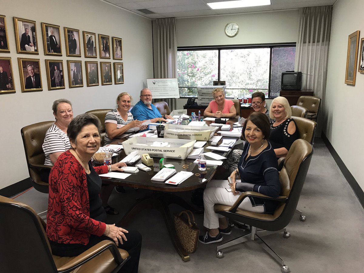 planosymphony's tweet image. Season tickets are getting ready! They will be in the mail tomorrow. Thank you to our awesome volunteers! #PSO35