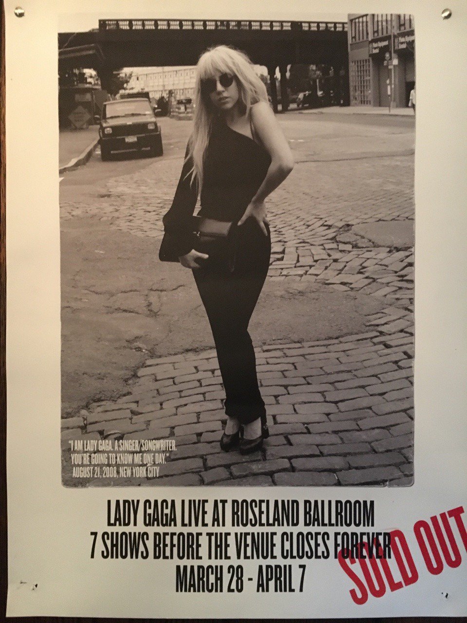 Gaga Media I Am Lady Gaga A Singer Songwriter You Re Going To Know Me One Day Lady Gaga On August 21st 08 T Co Eowpmuqaow Twitter