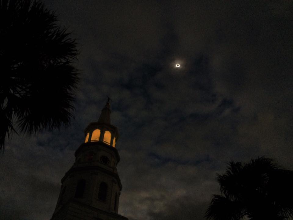 City of Charleston on X: The total solar eclipse looked amazing ...