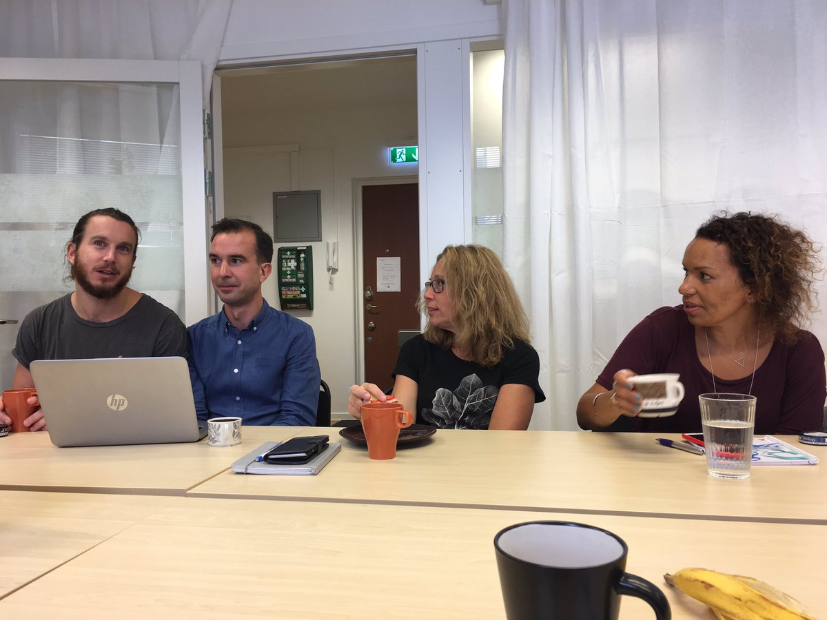 MisaSoderort's tweet image. Delar av gänget på Misa Katarina.
Dag, Erik, Anne och Sussie.