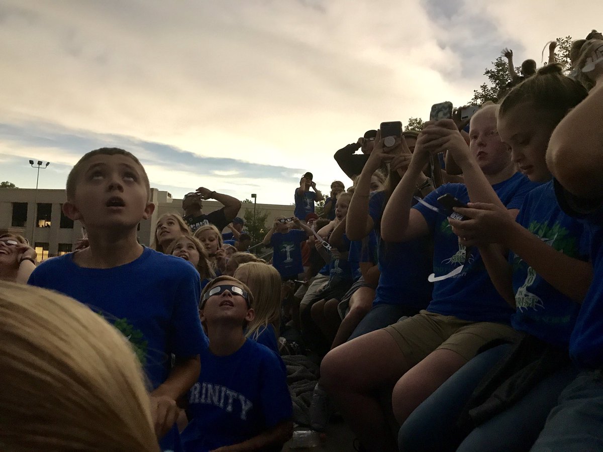 TrinityFremont's tweet photo. #TotalityAwesome moments @Cune #Eclipse2017 #SolarEclipse #GrowAtTrinity #awesometimes #awesomekids https://t.co/qzACmw3hID