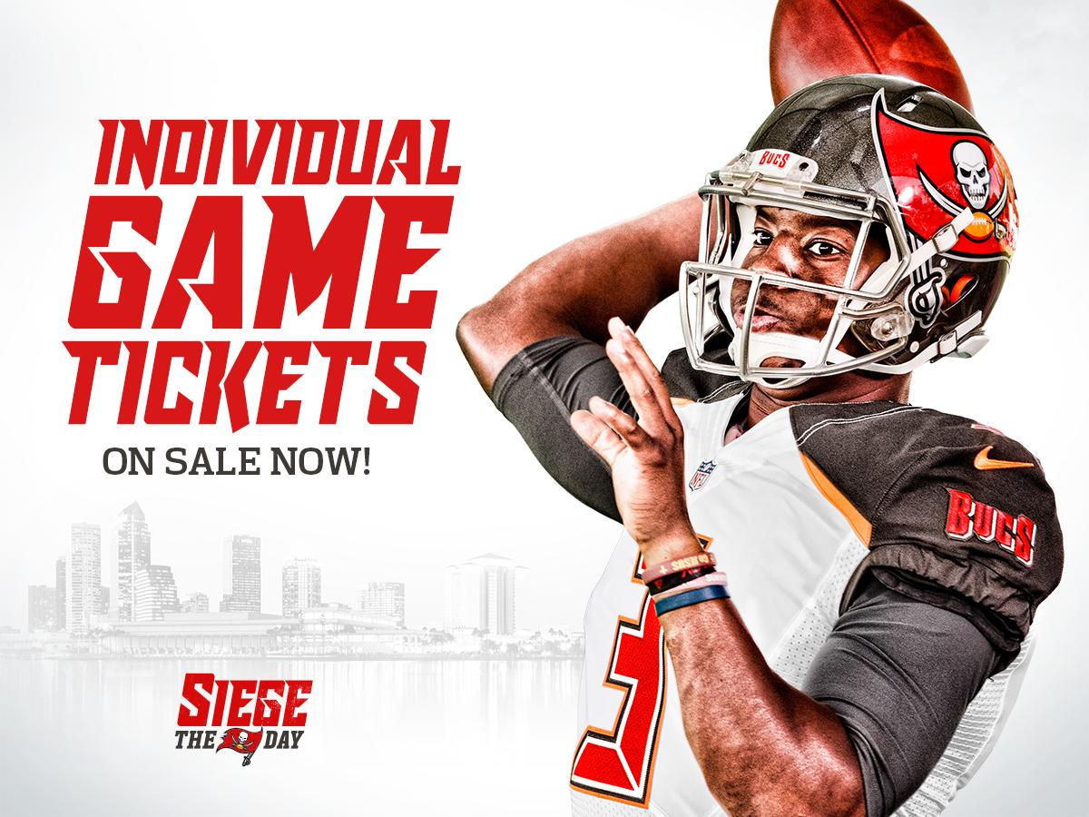 Bucs Single Game Tickets