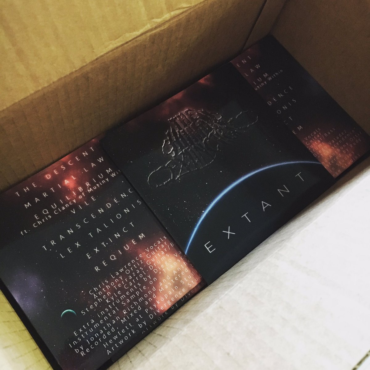 THX_Official's tweet photo. Supplies are running low on our CD's! We won't be restocked so get yours at https://t.co/90hcO7pHz6 #Deathcore #Metalcore #DeathMetal #Metal https://t.co/vhsjqU7AkY