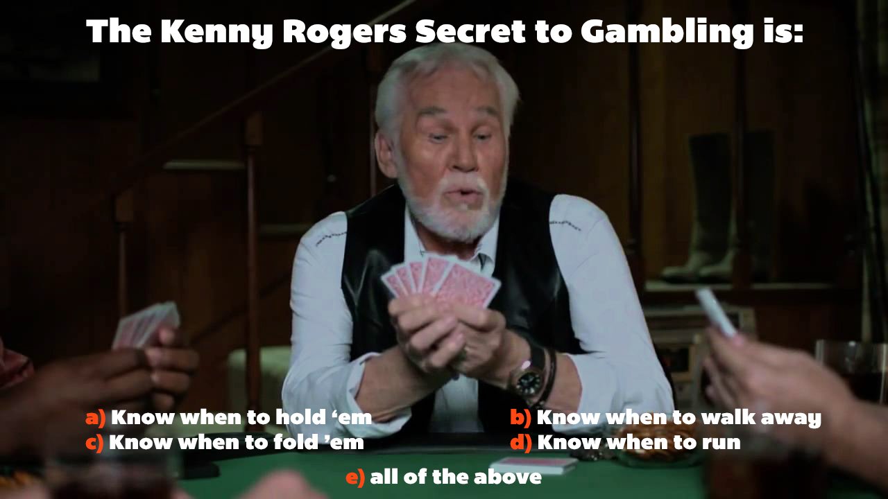 Happy 79th birthday to the greatest gambler we know, Kenny Rogers! 