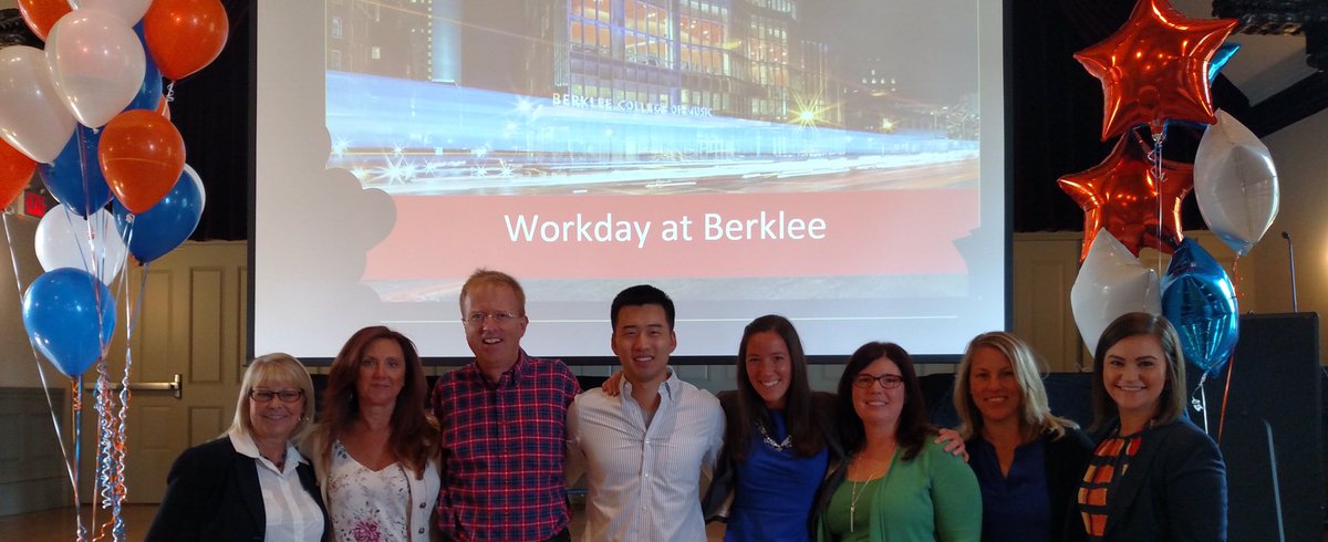 jenhaessler's tweet photo. The @IBMWdayConsult Education team kicking off Week of Workday at Berklee! Excited to be part of their @Workday journey. https://t.co/LA5ByRuKpX