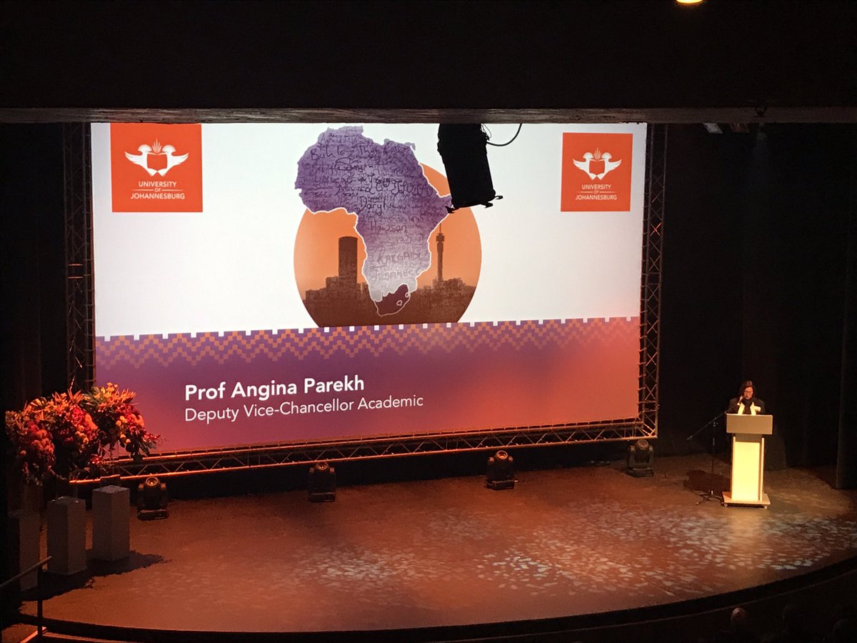 UJAccountancy's tweet photo. Prof Angina Parekh opening the #UJCBE Launch Event https://t.co/nLAOz60TZX