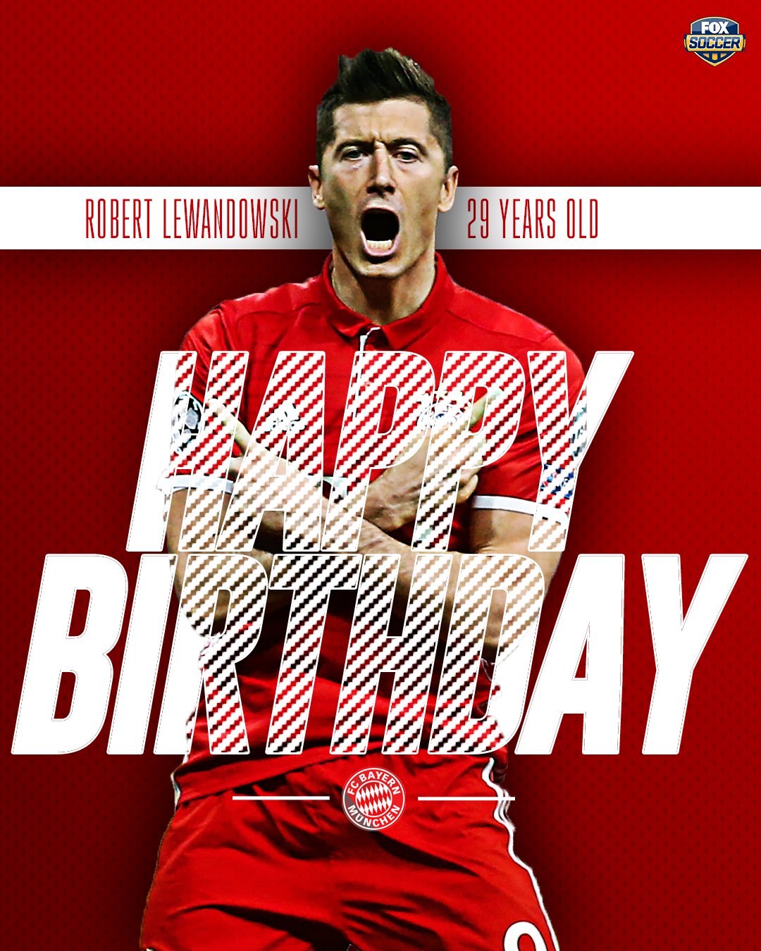     Happy 29th birthday, Robert Lewandowski!

Best No. 9 in the world? 