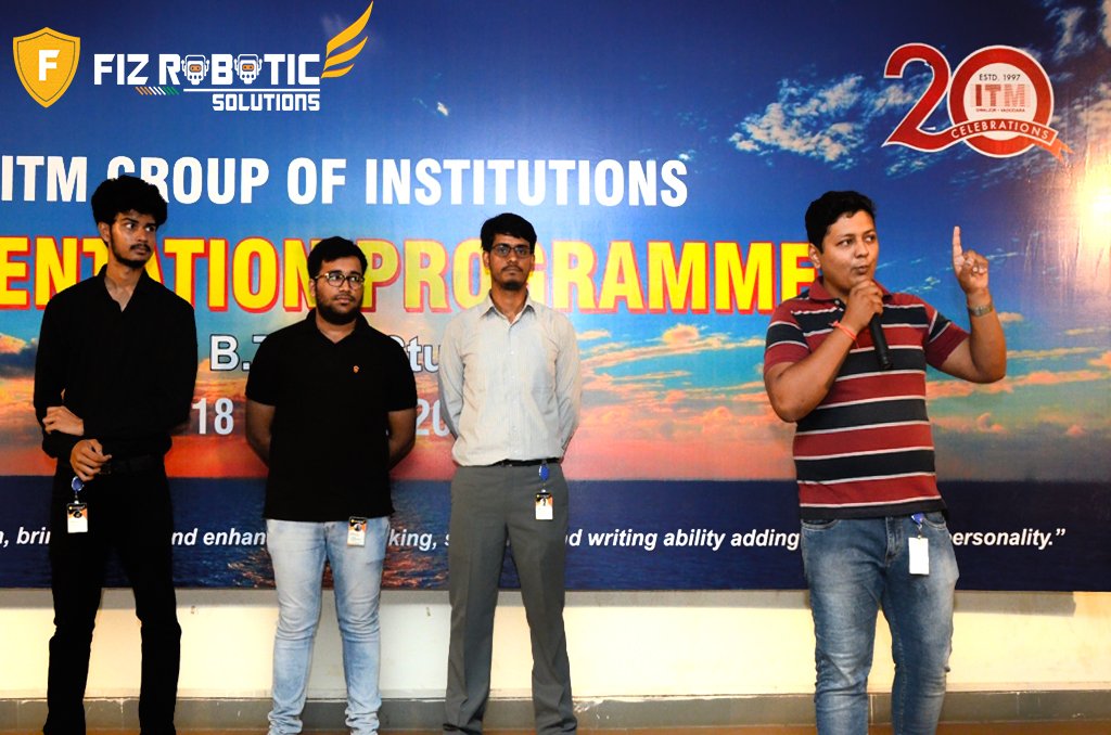 FIZ_Robotics's tweet photo. #Orientation_1st_Year
#FIZ_Robotic_Solutions
#Innovation_Pays_Off
#Engineering_Projects
#Best_Company_In_Town
#Stand_Out_Of_Crowd https://t.co/E62BSUnYtY