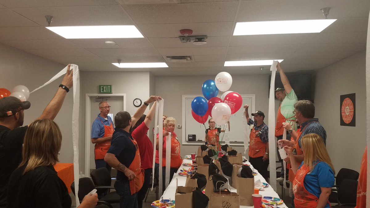 Leadership team cooking breakfast for the DH team and having fun! #dhappreciation2017 #trendingorange