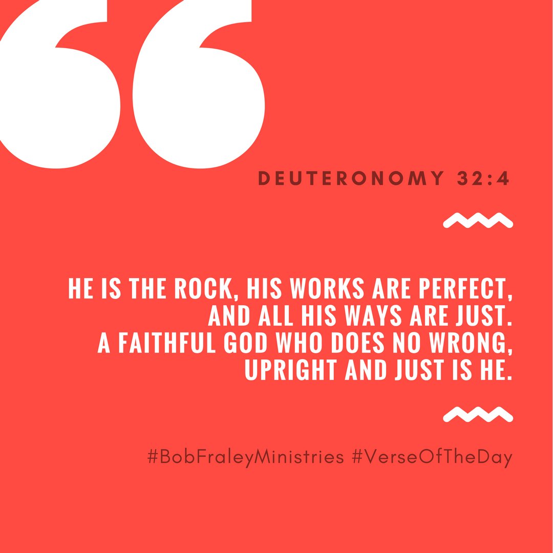 SpiritualArk's tweet photo. #MondayMotivaton #BobFraleyMinistries #HeIsTheRock #VerseOfTheDay https://t.co/vtuMfnjBXv