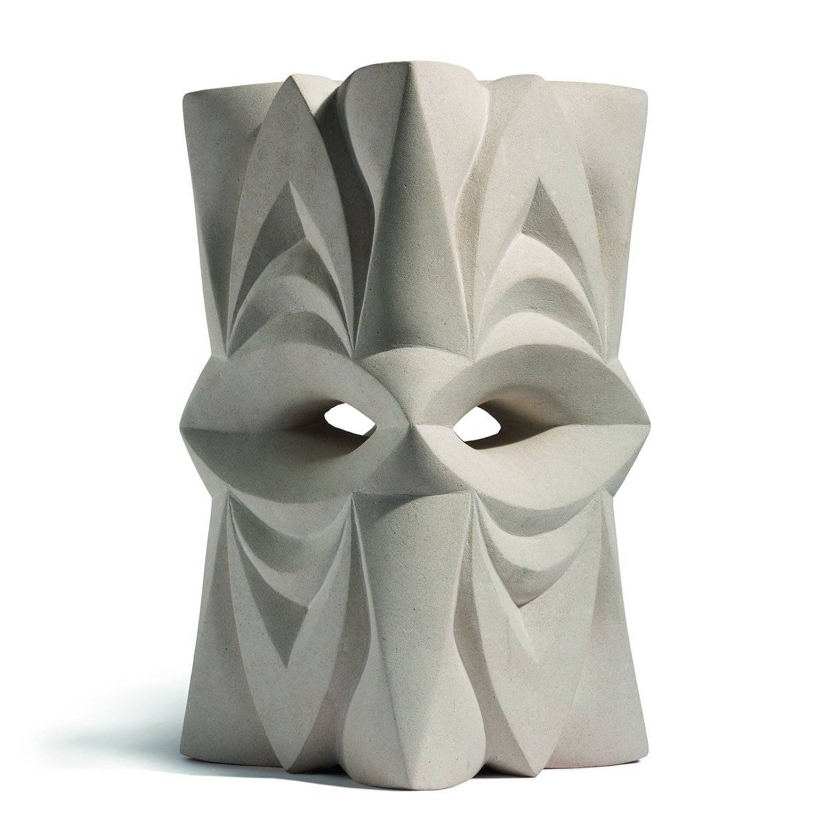 PangolinLondon's tweet photo. It's Monday - and the last week of Sculptural Ceramic &amp; Stone @PangolinLondon Today's highlight is Halima Cassell's carved stone work Neo https://t.co/XUgaD97C72