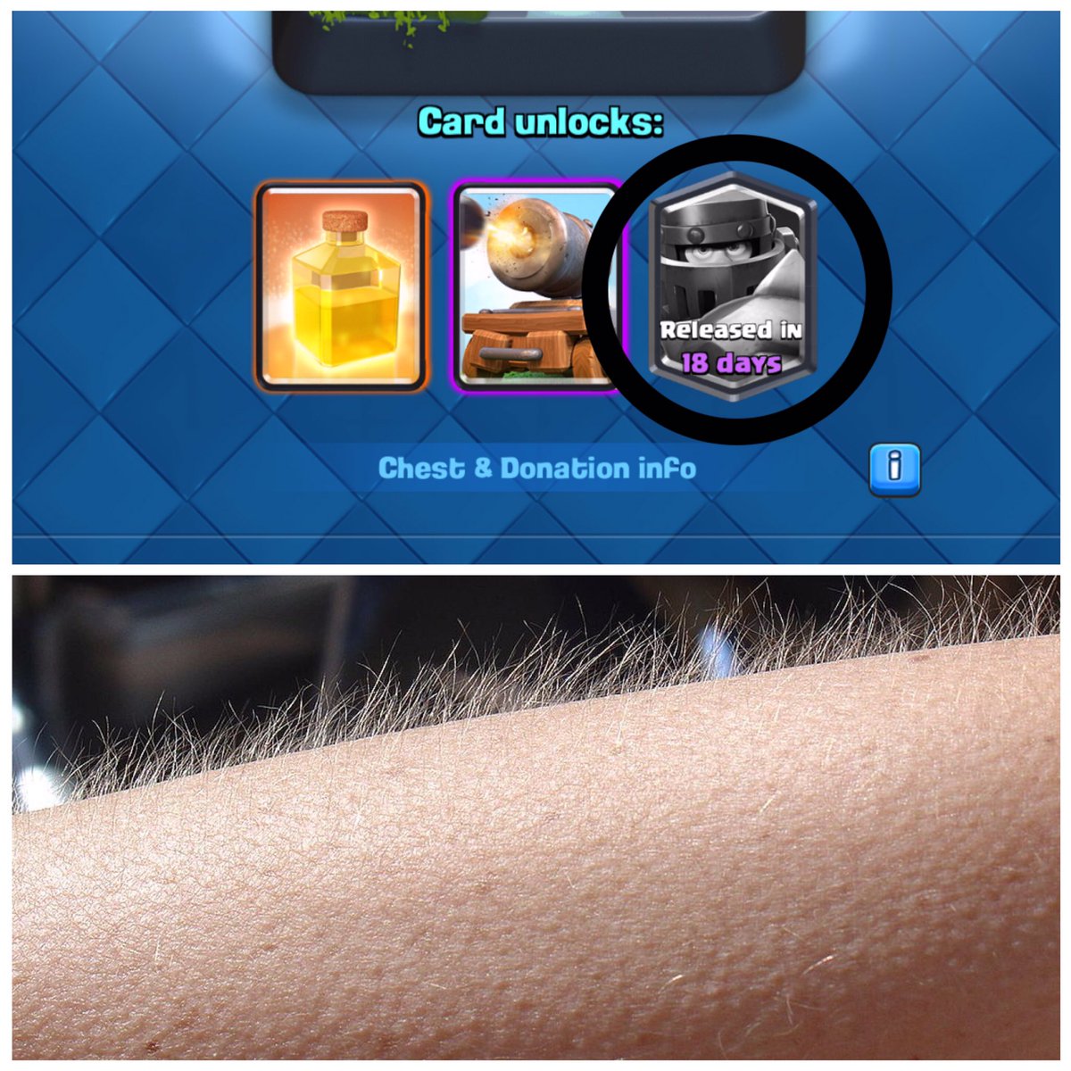 Mega knight will be released in 18 days 😱😱😱