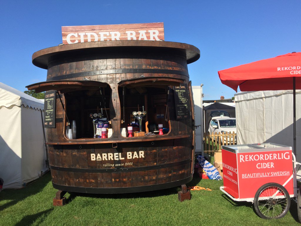Our Cider Barrel was an incredibly popular choice @ The Smoke &amp; Fire Festival #Maldon #Essex over the weekend.