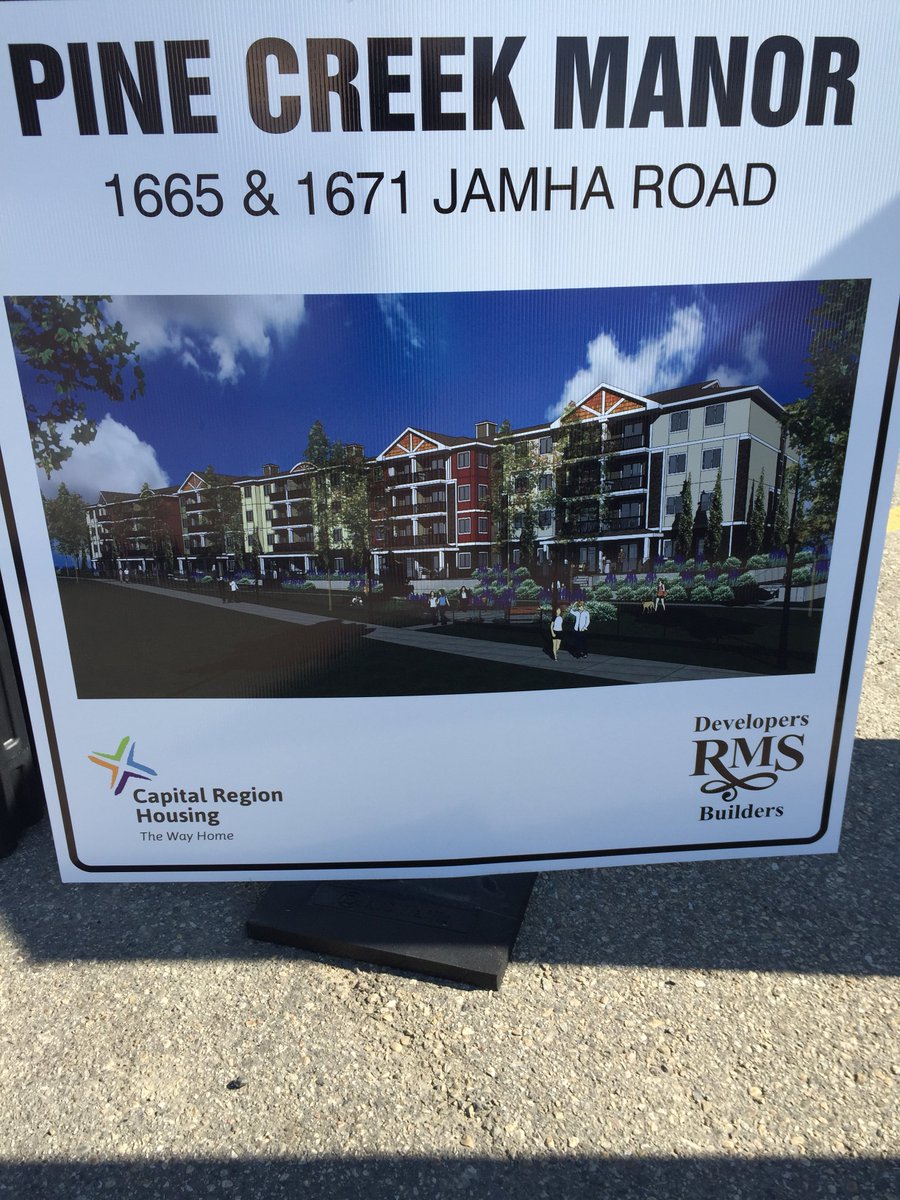 Great to be at @EdmontonCRHC groundbreaking today! More #affordablehousing for #yeg is on its way! #endhomelessnessyeg