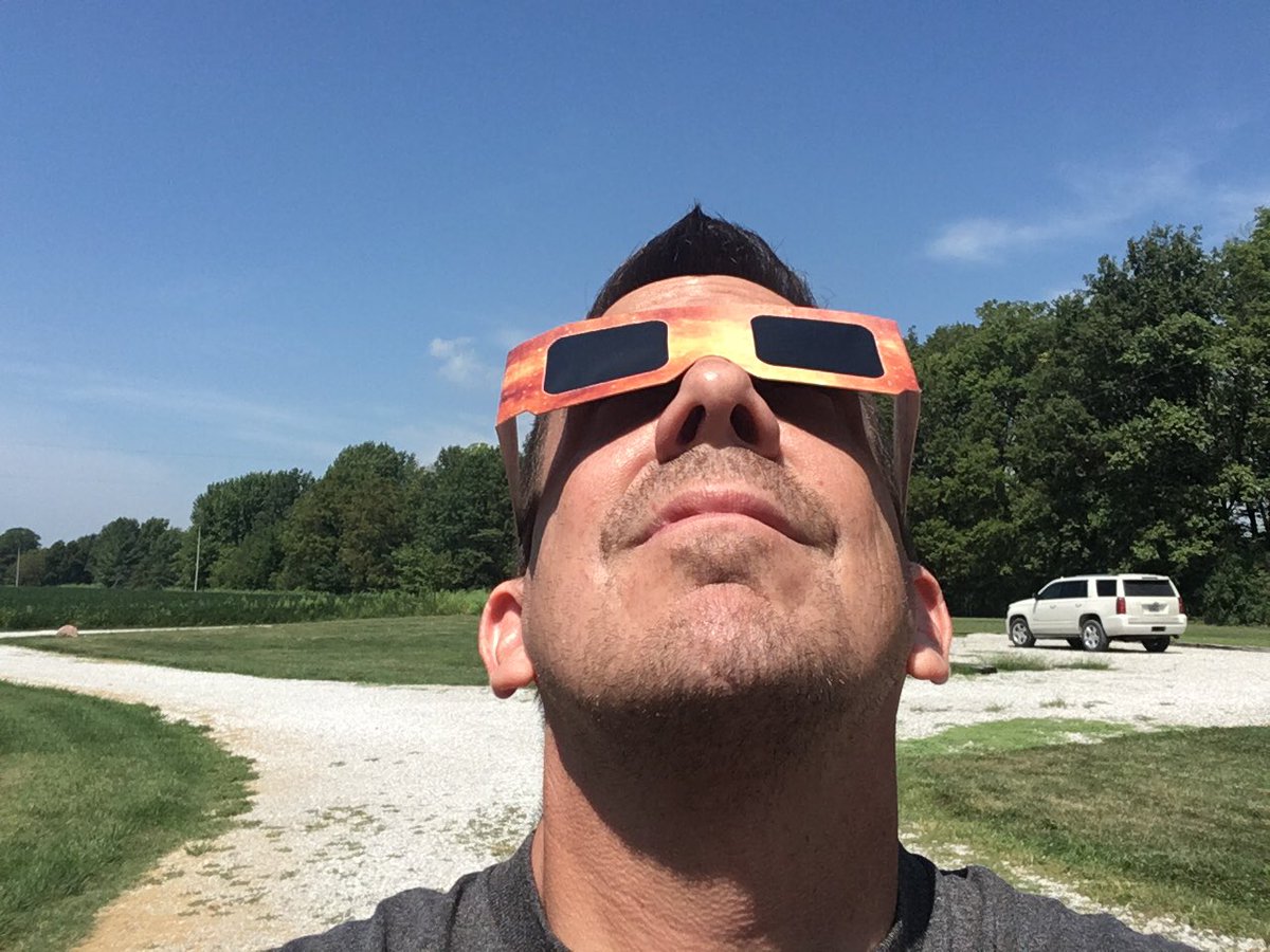 Waiting on totality.