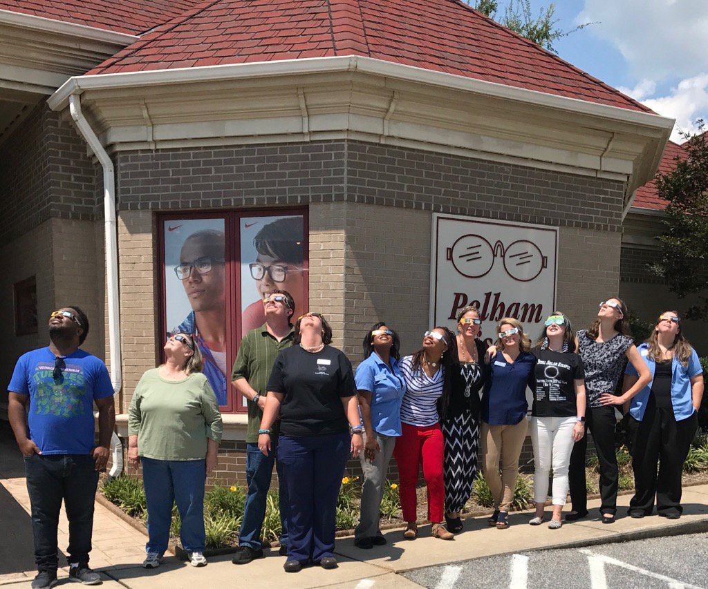 RLTanner84's tweet photo. PVC's Eclipse Watching Party! The eclipse is awesome! #SolarEclipse2017 https://t.co/pck0HAIC22
