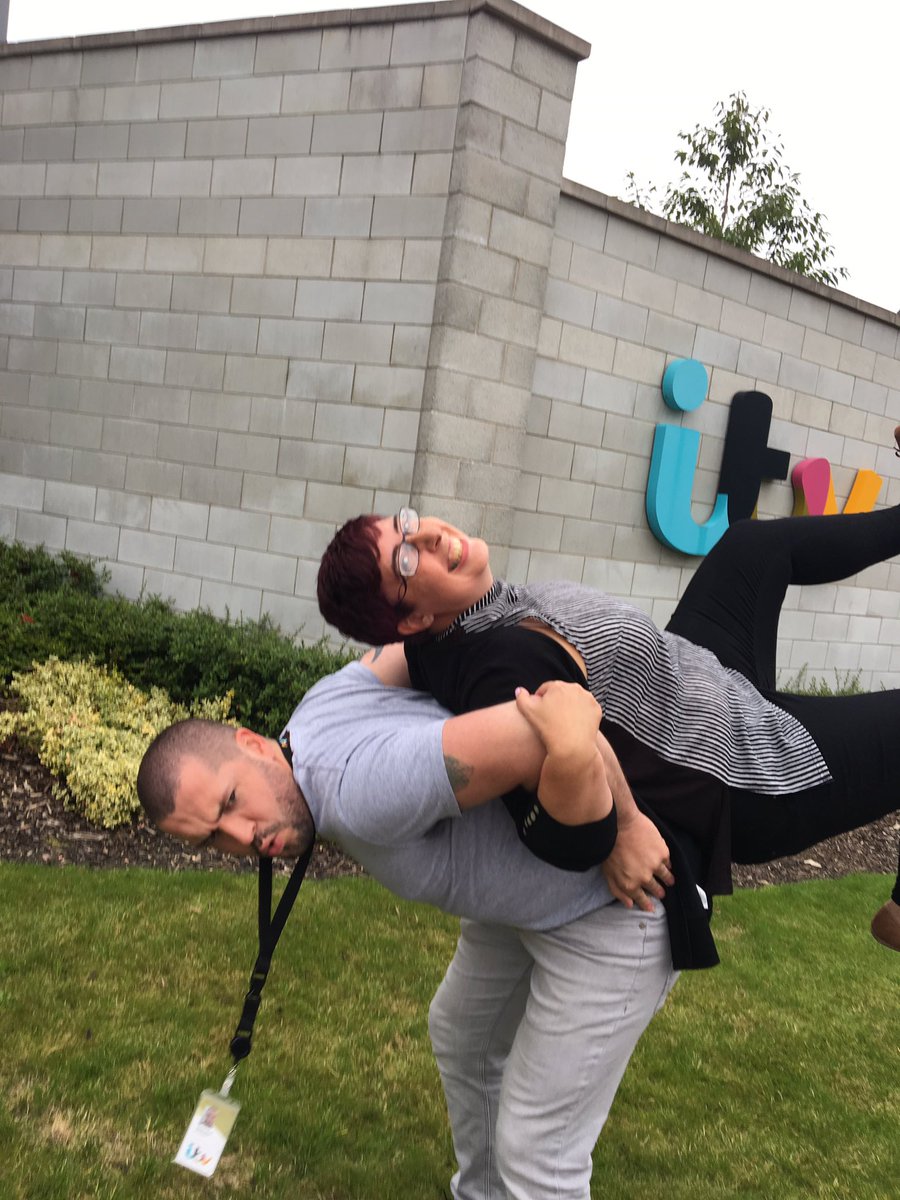 WardysWildOne's tweet photo. Our craziness continues 😳😂😜#TheBest #PoorGuy #BadBack #Painkillers #CrazyPose https://t.co/cGZinXsdG1