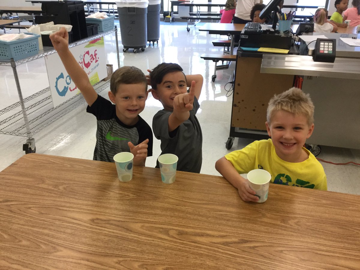 First day jitters call for some jitter juice! #HCSD1 @AltonDarby