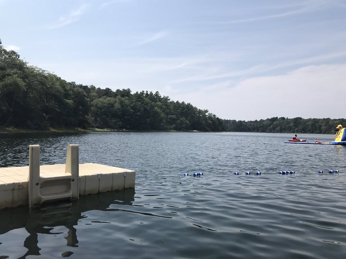 Beautiful day at Camp Burgess ☀️