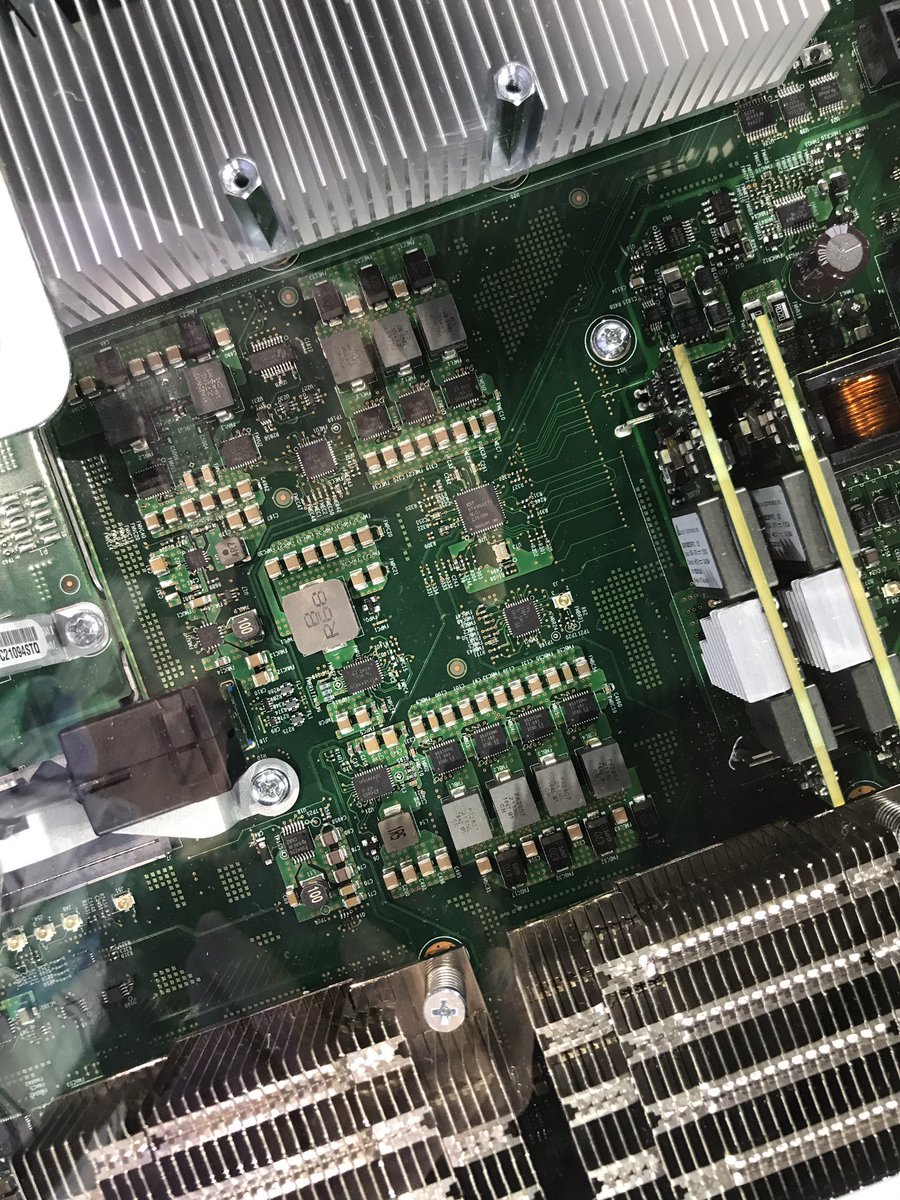 carlsolder's tweet photo. The heart and soul of our new #Catalyst9500 on show at #CiscoGSX #networkintuitive https://t.co/yZE94Uy50Z