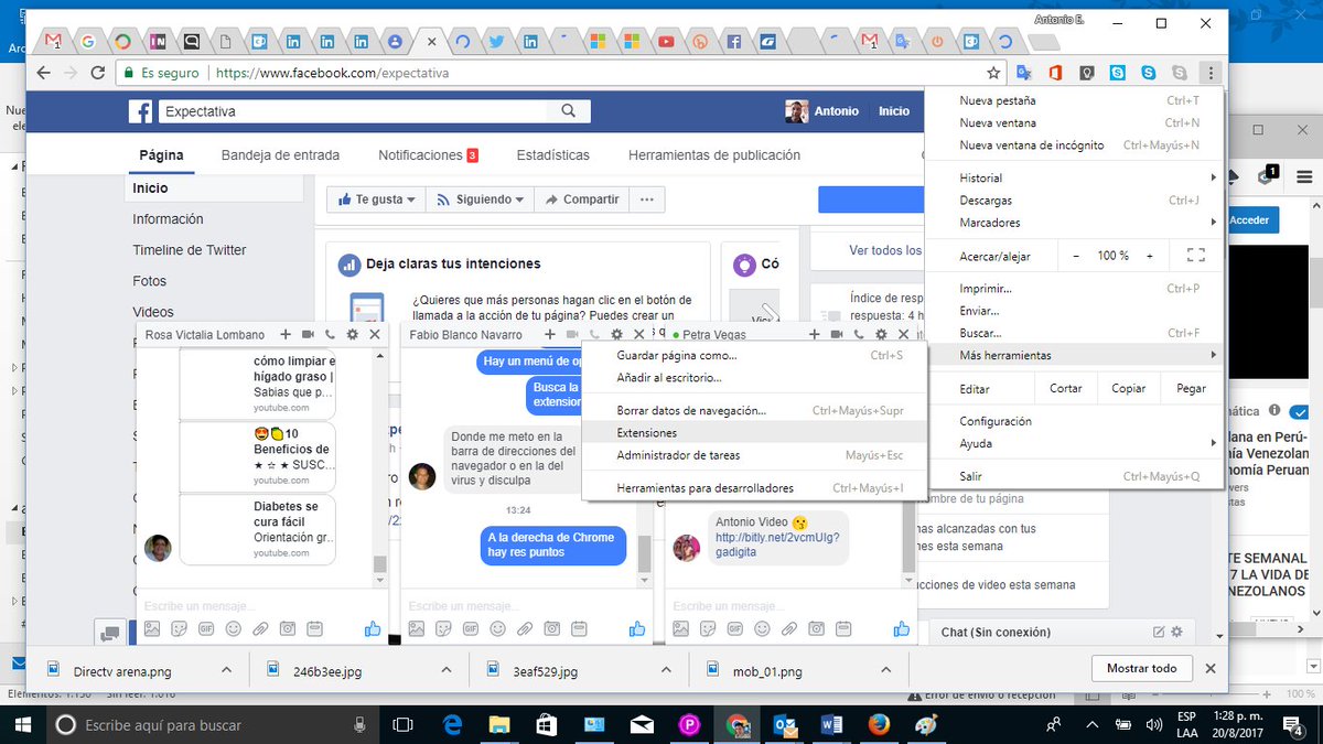 ¿Cómo quitar el virus del #FacebookMessenger ? + bit.ly/2vSD1hz