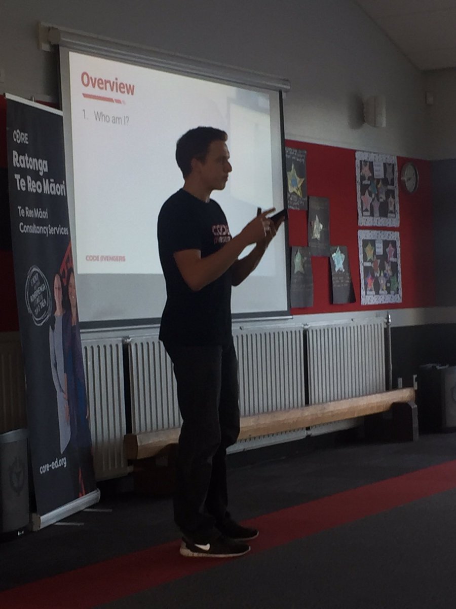 nickitempero's tweet photo. #coredigitech @CodeAvengers @coreeducation listening to Mikes journey into coding https://t.co/6aD3nbB0SF