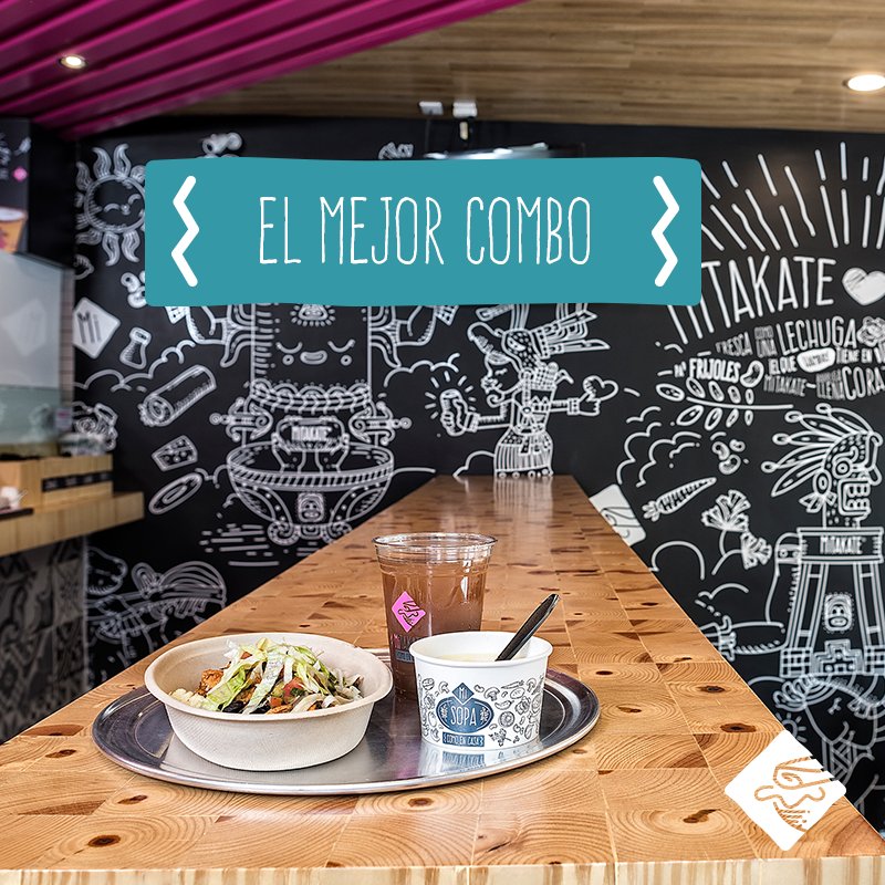 conectaMITAKATE's tweet image. Una comida completa a un súper precio.